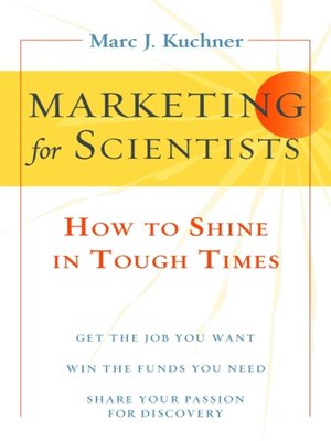 cover image of Marketing for Scientists